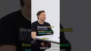 😯 Elon Musk warns us about Population Collapse!