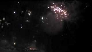 New Years Fireworks with AR.DRONE 2.0 in the Air