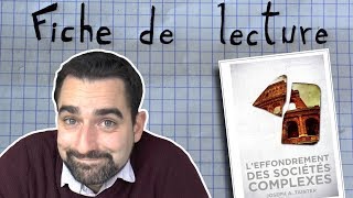 Fiche de lecture - L'effondrement des sociétés complexes - Joseph A. Tainter