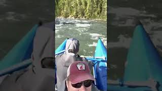 Team Foozle Remote Alaska Drift 2022 EO Selfie Aft Cam Lower Rapids