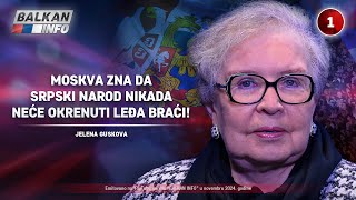 INTERVJU: Jelena Guskova – Moskva zna da srpski narod nikada neće okrenuti leđa braći! (21.11.2024)