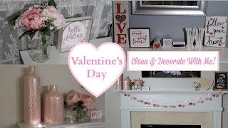 Clean & Decorate With Me 2019 | Valentine’s Day Decorating Ideas |Target Dollar Spot | Melissa Marie