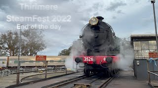 Thirlmere Festival of Steam 2022 - End of the day