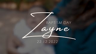 Zayne's Baptism highlights