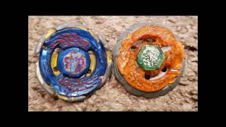 Beyblade Battle: Galaxy Pegasus DF105R2F Vs. Bakushin Susanow 90RSF