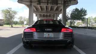 Audi R8 V10 - Exhaust Sound under Bridge | Dolbier Productions