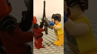 Deadpool VS Wolverine | Lego Stopmotion #lego #deadpool #stopmotion #marvel