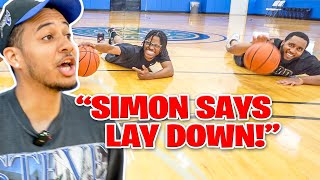 We Played Basketball "Simon Says" & It Was CRAZY!