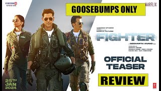 FIGHTER MOVIE TRAILER REVIEW!! #hrithikroshan #deepikapadukone #anilkapoor #fightermovie #review