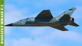 Dassault Mirage F.1 fighter jet - HD