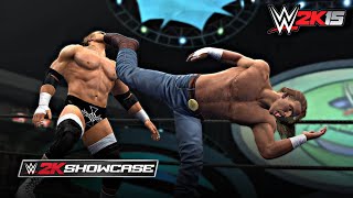 🔴 JUGANDO el SHOWCASE en WWE 2K15 de TRIPLE H vs SHAWN MICHAELS - EN VIVO!