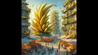 Go Bananas - AI generated by Bjorn Spruytte 2024