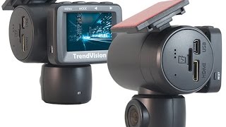 Видеорегистратор TrendVision TV-102 mini день пасмурно