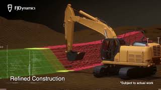 FJD 3D Excavator Guidance System