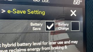 Hybrid Mode vs. eSave+Battery Save MPG Shootout