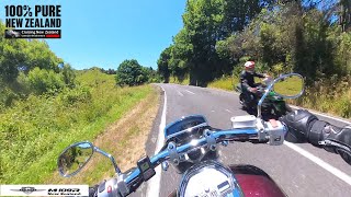 Cruising the stunning world forgotten highway in Taranaki, North Island of New Zealand