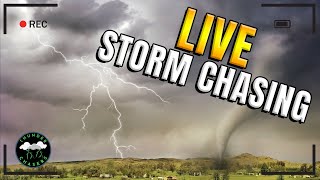 LIVE Storm Chasing - Tornadoes, Hail, NE Kansas