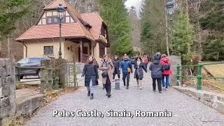 Degradarea Castelului  Peles, Sinaia, Romania