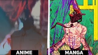 Chainsaw Man vs Eternity Devil - CHAINSAW MAN Episode 6 - Anime VS Manga