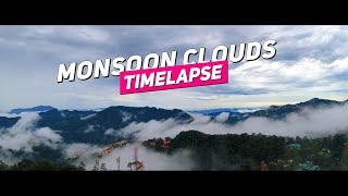 Monsoon Clouds Timelapse | Shimla Monsoon | Pahari Wanderer | DJI OSMO ACTION