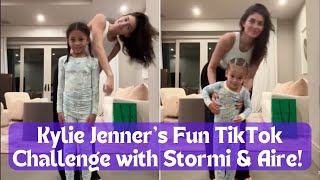 Kylie Jenner's Adorable Challenge with Stormi & Aire: Watch Them Grow Up | Celebrity Biographies