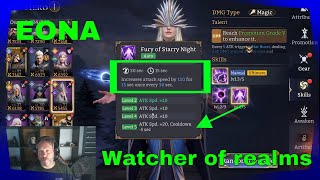 EONA is a BEAST! The Watcher of Realms speed Mage!