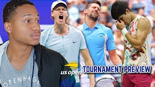 Alcaraz down BAD...Sinner & Djokovic face American Threats | US Open 2024 Men's Preview