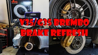 Brembo Brake Upgrade and Caliper Refresh! | Infiniti G35, V35 Skyline