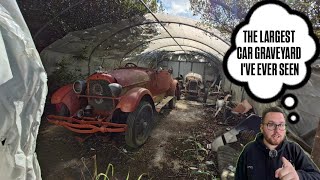 WE'RE THE FIRST TO EVER FIND THIS ABANDONED CAR GRAVEYARD! 🚗