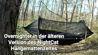 2 Day Solo Bushcraft mit Bubcraft #nightcat #hammock #review  1.0+Underquilt #outdoor #survival