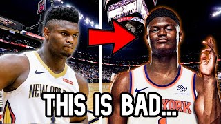 The Zion Williamson Situation Just Keeps Getting WORSE... | CJ McCollum Reveals the Truth!