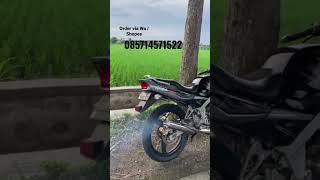 KNALPOT  STANDAR  BOBOK NINJA 2T SS/R/RR.  LINK SHOPEE   http://shopee.co.id/exhaust_djombang