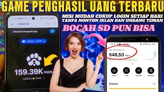 GAME VIRAL🔥 🐾PAWS AIRDROP PENGHASIL UANG - Cara Dapat Uang Dari Internet