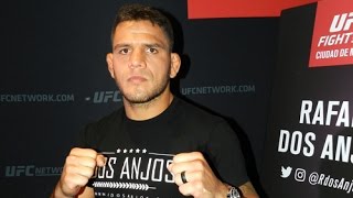 Rafael Dos Anjos habla sobre su próxima pelea contra Tony Ferguson en UFC Fight Night