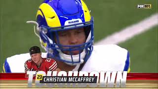 Christian McCaffrey 2023 NFL Game Highlights vs Rams | THH