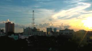 Downtown Fort Myers Sunrise Time Lapse