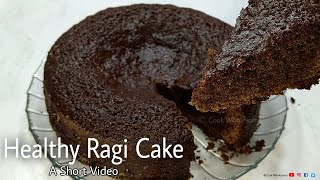 Healthy Ragi Cake Recipe | കൂരവു കേക്ക് | Finger Millet Cake | Nachni Cake | A Short video #shorts