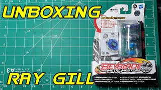 BEYBLADE UNBOXING - Ray Gill 100RSF | Metal Fight unboxing 600  subscriber special!