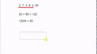 The effect of outliers on calculating the mean and median.