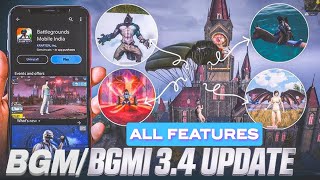 bgmi 3.4 update all features  | bgmi best update 🫶🏻  | Vampire 🦇/wolf 🐺/horse 🐎/fantastic event's