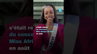 Le message d'unité de Miss Univers Afrique après la polémique sur sa nationalité  • FRANCE 24