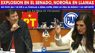 🔥¡EXPL0SIÓN EN EL SENADO! NOROÑA EN LLAMAS PUSO DE RODILLAS A KENIA LOPEZ NO TUVO PIEDAD Y LE GRITÓ!