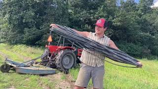 Hardworking Farm Crew Tackling Tough Tasks: What We Do After The Vegetables Are Gone