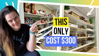 A Budget Pantry Makeover - Styling & Organising!