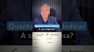 Quantos anos tem sua empresa e quantas horas está trabalhando? ⁉️🧠