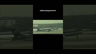 Normal landing vs. A330 landing