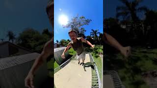 trampoline fun ! reframe gopro 360