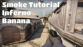 Inferno - 2 Easy Ways to Smoke "Banana" | CS:GO Tutorial