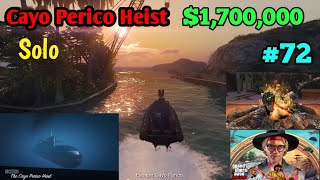 CAYO PERICO HEIST GTA 5 ONLINE SOLO TAKE $-1,700,000 || GTA 5 ONLINE GAMEPLAY || Kattil Gaming ||