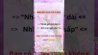 Người xưa có câu #follower #baihoccuocsong #viralshorts #viralvideo